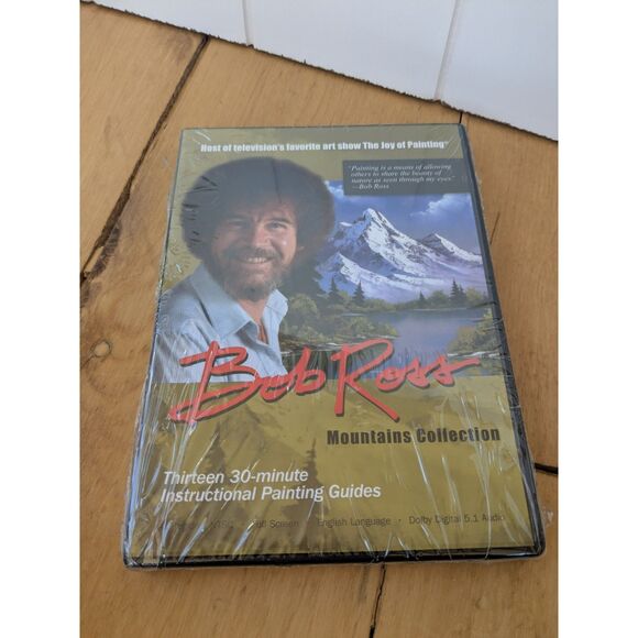 Bob Ross Joy of Painting DVD Mountains Collection - Brand New/Sealed - Picture 1 of 4